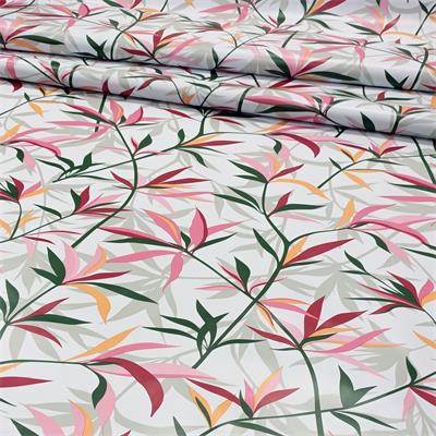 TOILE CIREE GIOIA EN 140CM ROSE