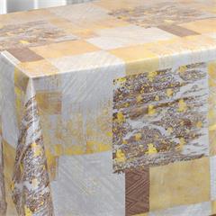 TOILE CIREE SOFT EN 140CM NUANCES MARRON