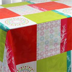 TOILE SOFT EN 140CM PATCHWORK ROUGE - 160