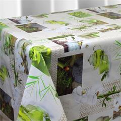 TOILE CIREE EN 140CM ZEN GALET ORCHIDEE 8032855103850
