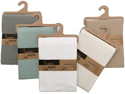 NAPPE NATURELLE UNI 140X240CM CINTRE