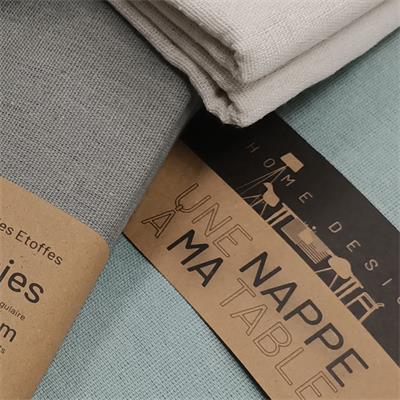 NAPPE NATURELLE UNI 140X300CM CINTRE