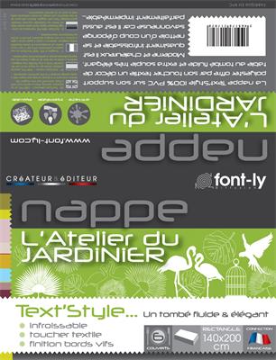 NAPPE JARDIN TEXT
