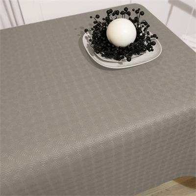 PROTEGE TABLE UNI 140CM GRIS CLAIR 6533