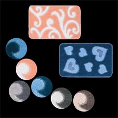 TAPIS BAIN POKER 50X80CM