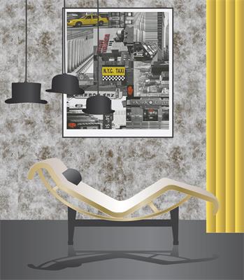 MINI RLX ADH 0,45X2M BETON CIRE