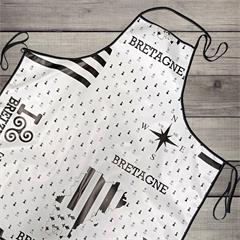 TABLIER THEME BRETON IMPRIME EAN
